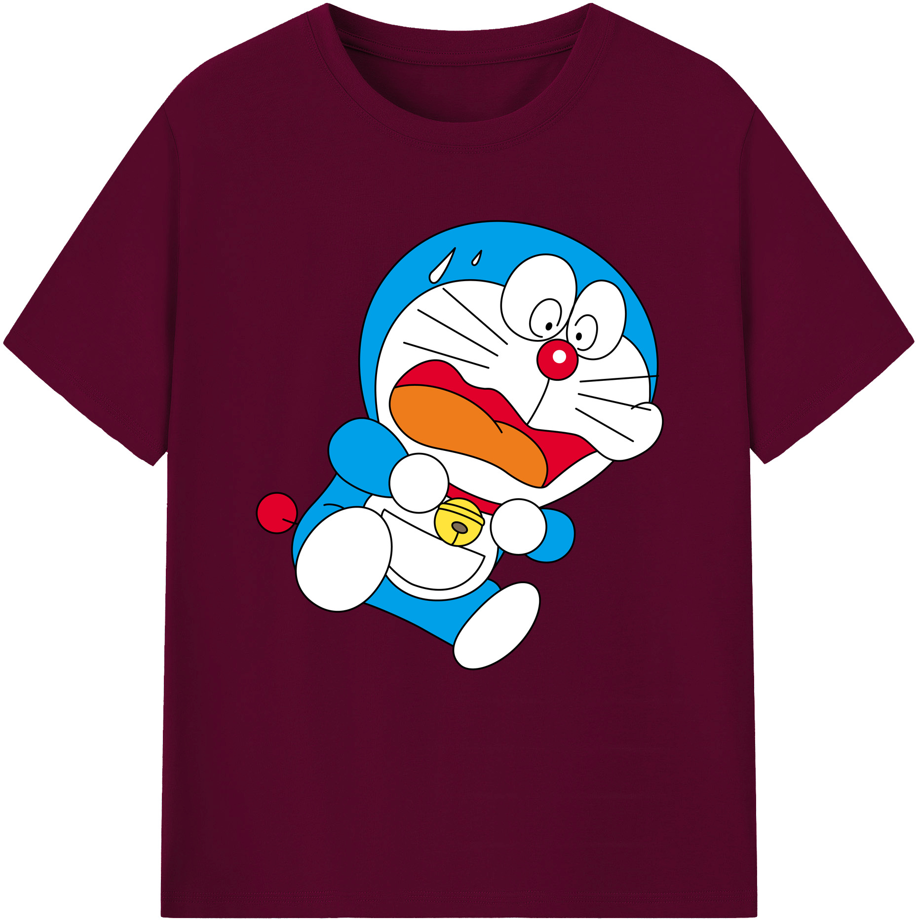 （画像用） ドラえもん Doraemon レディースカジュアルプリントTシャツ（綿100％）